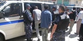 نابلس: الشرطة تقبض على 4 أشخاص بتهمة الشروع بالقتل