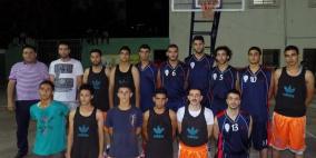 فوز فريق عنبتا لكرة السلة على نظيرة فريق سيلة الظهر بنتيجة 44 ــ 40