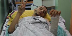 "راية" تزور الجرحى في مستشفى كمال عدوان شمال القطاع