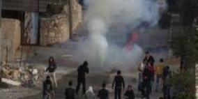 إصابات بالاختناق في مواجهات مع الاحتلال بمخيم عايدة