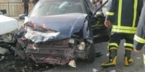 خمس إصابات بحادث سير في طولكرم