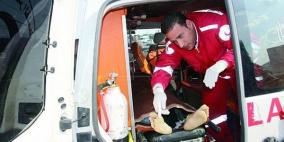 6 إصابات في حادث سير على شارع نابلس جنوب جنين