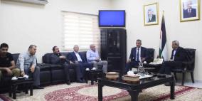 قلقيلية: المحافظ يلتقي نقيب المهندسين ويبحث معه أفق التعاون