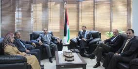 رئيس مجلس القضاء الأعلى يبحث التعاون مع رئيسي جمعيتي القضاة الأيسلنديين والدنماركيين