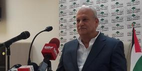 رئيس جامعة بيرزيت يعقد مؤتمرا صحفيا في الجامعة