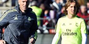 مودريتش: الريال كان محقاً بتغيير بينيتيز بزيدان