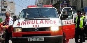 18 إصابة جراء حادثي سير في نابلس