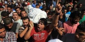 تشييع جثامين شهداء العدوان الإسرائيلي على قطاع غزة