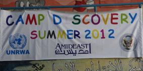 حفل اختتام المخيم الصيفي التعليمي لمدارس مخيم عسكر في نابلس  ( امديست)