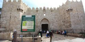 الاحتلال يضع المزيد من كاميرات المراقبة في باب العامود بالقدس