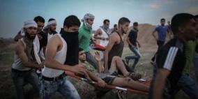 غزة: 3 اصابات بالرصاص وحالات اختناق في مواجهات وسط قطاع غزة