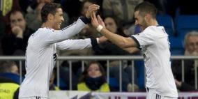 رباعية مدريدية في اشبيلية وهاتريك لرونالدو