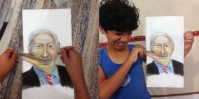 الطفل قريقع "بيكاسو العرب" رسم احترافي مدهش