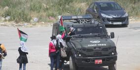 مواجهات عوفر هذا اليوم تضامننا مع الاسرى