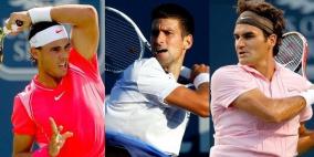 ديوكوفيتش ونادال وفيدرر يشعلون شنغهاي