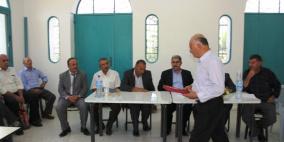 مراسم تسليم بلدية صوريف للرئيس الجديد