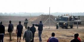 اصابة شاب برصاص الاحتلال شمال القطاع