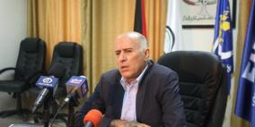 مؤتمر صحفي للرجوب بعد اقتحام مقر اتحاد الكرة