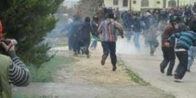 الاحتلال يعتقل مواطنا ويقمع مسيرة المعصرة المناهضة للاستيطان