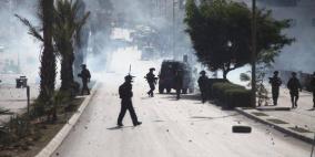 نحو 100 إصابة في تجدد للمواجهات على المدخل الجنوبي لمدينة قلقيلية