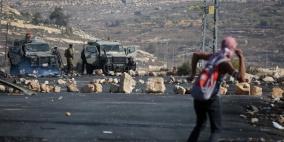 دهس شاب واصابات بالاختناق خلال مواجهات على حاجز الجلمة