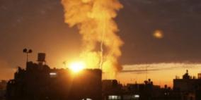 طائرات حربية إسرائيلية تقصف عدة مواقع في غزة فجر اليوم