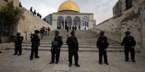 التصدي لمستوطنين حاولوا القيام بطقوس تلمودية في المسجد الأقصى
