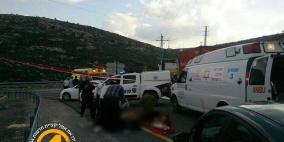 اصابة مستوطن بجروح خطيرة في حادث دهس جنوب نابلس