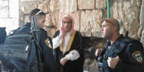 شرطة الاحتلال تفرج عن خطيب المسجد الأقصى
