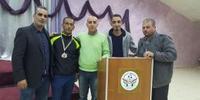 نادي سلوان يحتفل بانطلاقة مدرستي كوكاكولا الكروية والسلوية ويكرم فريق السلة