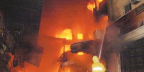 حريق بمنزل وحوادث سير متفرقة بطولكرم