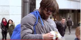 فيديو: كريستيانو رونالدو رجل مشرد في شوارع مدريد