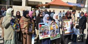 اعتصام تضامني مع الاسرى المضربين عن الطعام في طوباس