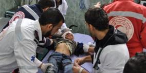 اصابة 7 اطفال في انفجار جسم مشبوه برفح