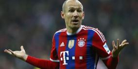 بايرن ميونيخ يفتقد جهود أريين روبن في جولته بالصين