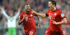 ليفاندوفسكي يكتب التاريخ ويقود بايرن لسحق فولفسبورج