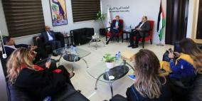 نائب رئيس مجلس الإدارة المهندس موحد يزور الجامعة العربية الامريكية للاطلاع على انجازاتها