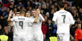 ريال مدريد يسحق ديبورتيفو في اول مباراة لزيدان