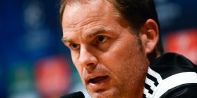 دي بور: الخطأ ممنوع أمام برشلونة