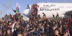 استقبال حافل لمنتخب ليبيا الفائز بكأس أمم إفريقيا