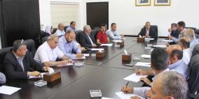 قلقيلية: التنفيذي يؤكد على المشاركة والحشد الجماهيري في فعاليات النكبة