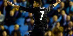 بأقدام رونالدو.. الريال على بعد نقطة من اللقب