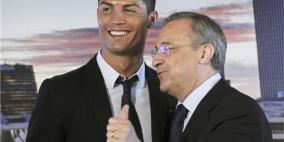 رئيس الريال يؤكد: فوز رونالدو عدلا .. وميسي لاعب عظيم ولكن الملكي لا يتسع للجميع