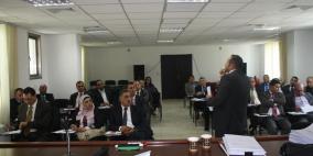 النيابة العامة وبالتعاون مع المعهد القضائي الفلسطيني تعقد ورشة عمل حول الجرائم الاقتصادية