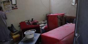 تفجير منزل المواطن عمر الخاروف  واعتقال ابنه عبد الله عمر الخاروف 24 عام بعد إقتحام جيش الإحتلال لمدينة نابلس اليوم