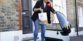 روبوتات بالشوارع لتوصيل الطلبات