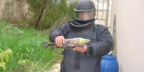 الشرطة تتلف جسما مشبوها من مخلفات الاحتلال جنوب جنين