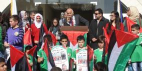 بالصور .. استقبال حافل للرجوب في مقر اتحاد الكرة