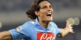 مدرب نابولي: كافاني قد يغادر نهاية الموسم