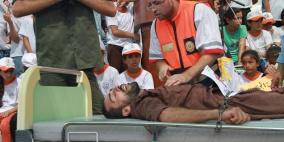 غزة: تخريج مخيمات أبناء الأسرى يتحول لتضامن مع الأسير محمد علان